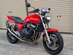 ホンダ　ＣＢ４００Ｓｕｐｅｒ　Ｆｏｕｒ　ＮＣ３１　レッド　赤　社外　マフラー　オーリンズ　リアサス　コンドル　ハンドル　スーフォア