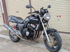 ホンダ　ＣＢ４００Ｓｕｐｅｒ　Ｆｏｕｒ　ＮＣ３１　バージョンＲ　黒　ブラック　ＢＥＥＴ　ナサート　社外　マフラー　スーフォア　ネイキッド