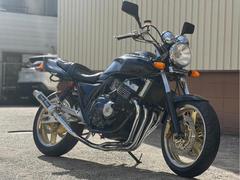 ホンダ　ＣＢ４００Ｓｕｐｅｒ　Ｆｏｕｒ　ＮＣ３１　黒　ブラック　ＣＢＸテール　金プリティー　社外　マフラー　アップハン　スーフォア　中古車