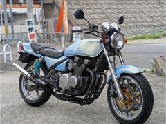 カワサキ　ＺＥＰＨＹＲ５５０　ゼファー５５０　ＺＲ５５０Ｂ　水色　社外　４−２−１　マフラー　リアサス　軽スロ　Ｘホルダー　ワイヤー　ＵＳＢ