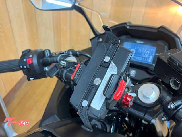 GSX250R エクスターカラー ETC、スマホホルダー、usbポート - スズキ