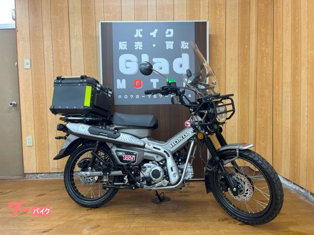 ＣＴ１２５ハンターカブ　ＪＡ６５　ＥＤＲ−２１Ｇ前後ドライブレコーダー　ハードトップケース　フォグランプ　シフトインジケーター付き