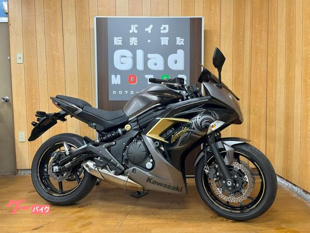 Ｎｉｎｊａ　４００　ＡＢＳ　２０１７年モデル　ＯＶＥＲ製レーシングスライダー　シガーソケットＵＳＢ付　ＥＴＣ付　ＥＸ４００Ｅ型