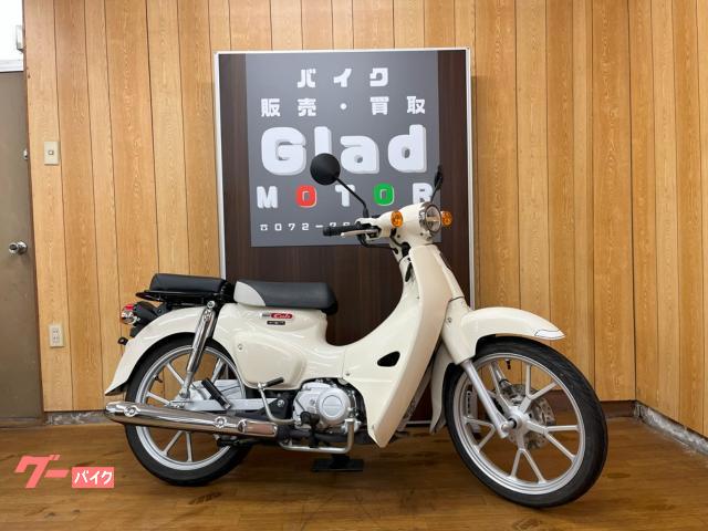 スーパーカブ１１０　クラシカルホワイト　２０２２年モデル　タンデムシート　１オーナー　８ＢＪ−ＪＡ５９　ＡＢＳ　キャストホイール