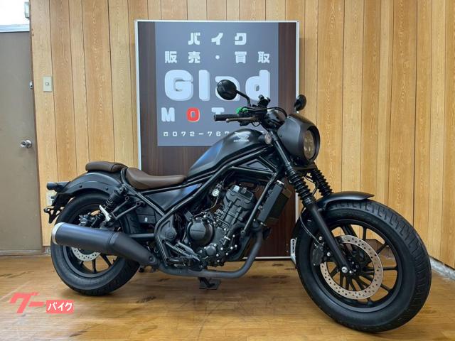 レブル２５０　Ｓエディション　ＡＢＳ　２０２０年モデル　ヘルメットホルダー　スマートフォンホルダー　ＭＣ４９型　フルノーマル車両