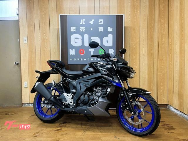 GSX−S125 2023年モデル DL32D型 1オーナー フルノーマル車両 純正キー2本有 ヘルメットホルダー