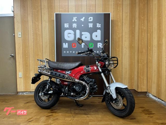 ダックス125 USBタイプC電源 純正キー2本有 JB04 TAKEGAWAシートカバー Motoskill ヘッドライトガード