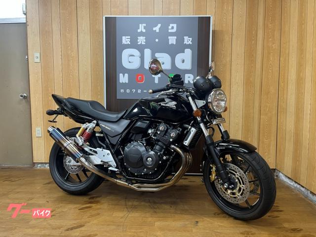 CB400Super Four VTEC Revo SP忠男フルエキ2本出しマフラー ETC 純正キー2本有 フェンダーレス
