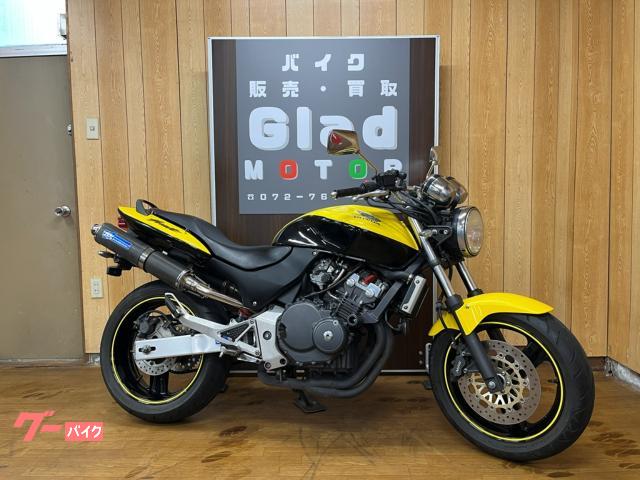ＨＯＲＮＥＴ　ＤＸ　パールフラッシュイエローブラック　２００６年　ＣＢ２５０Ｆ６　ＴＳＲマフラー　ＥＴＣ　セキュリティアラーム付き
