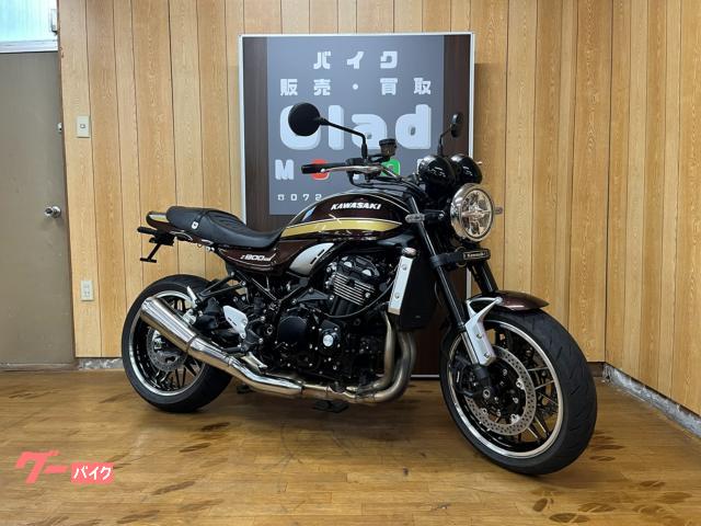 Ｚ９００ＲＳ　フェンダーレスカスタム　ＥＴＣ　エンジンカバー　２０２５年モデル　キャンディトーンレッド　純正キー２本有り