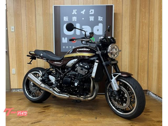 Z900RS フェンダーレスカスタム ETC エンジンカバー 2025年モデル キャンディトーンレッド 純正キー2本有り