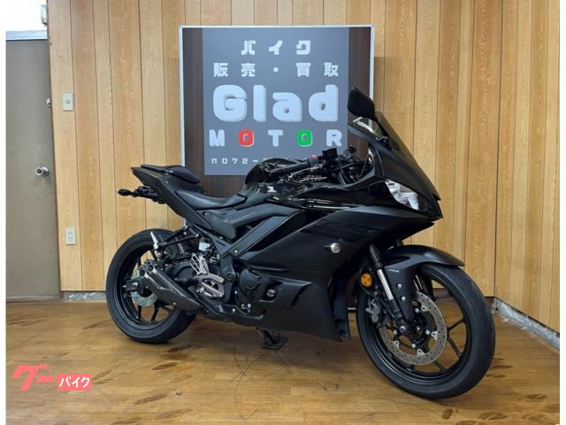 ＹＺＦ−Ｒ２５　ＡＢＳ　ＢＡＢＹＦＡＣＥバックステップ　プラナスマフラー　フェンダーレス　ＥＴＣ　純正キー２本　デイトナ製ＵＳＢ
