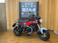 ホンダ　ダックス１２５　１オーナー車　２０２３年モデル　ＡＢＳ　フルノーマル　パールネビュラレッド　クラッチレバーレス遠心クラッチ４段変速