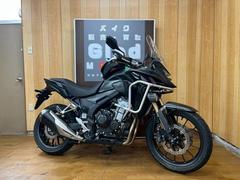 ホンダ　４００Ｘ　ＬＥＤフォグランプ　ＥＴＣ　ヘルメットホルダー　ＧＩＶＩタンクバック　センタースタンド　ＮＣ５６型　２０２２年モデル