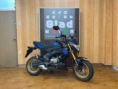 カワサキ　Ｚ１２５ＰＲＯ　１オーナー　デイトナ製ＵＳＢ　スマートフォンホルダー付き　ヘルメットホルダー　２０１７年モデル　純正キー２本有り