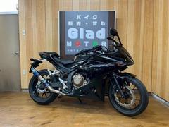 ホンダ　ＣＢＲ４００Ｒ　社外マフラー　ＣＢＲロゴ社外品レバー　２０１７年モデル　ＮＣ４７型　盗難抑止システムＨＩＳＳキー　純正キ−２本有