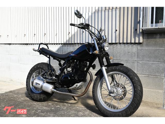 ＴＷ２２５Ｅ　ブラックカスタム　スカチューン　社外マフラー