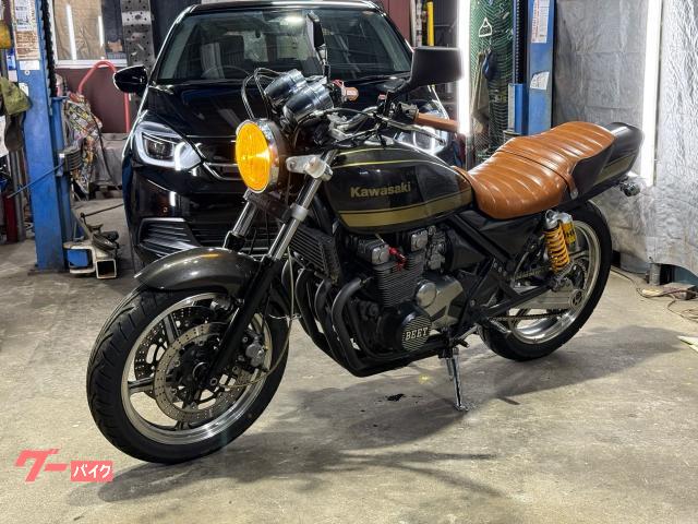 カワサキ ZEPHYR400 オリジナル塗装 プリティーマフラー