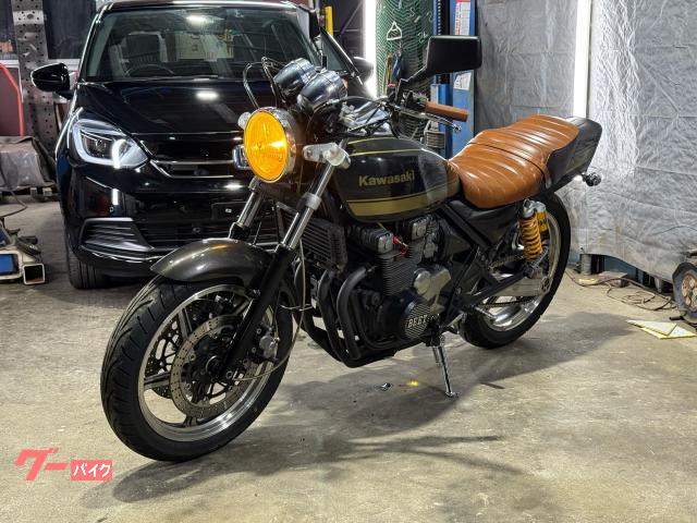 カワサキ ZEPHYR400 オリジナル塗装 プリティーマフラー