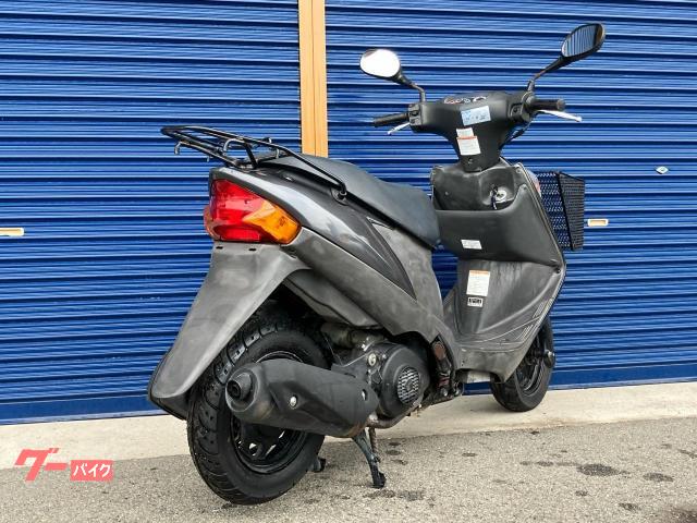 スズキ アドレスＶ１２５Ｇ ２００７年モデル ＣＦ４６Ａ リヤタイヤ新品交換済 前かご｜マイカーサービスヨシダ｜新車・中古バイクなら【グーバイク】