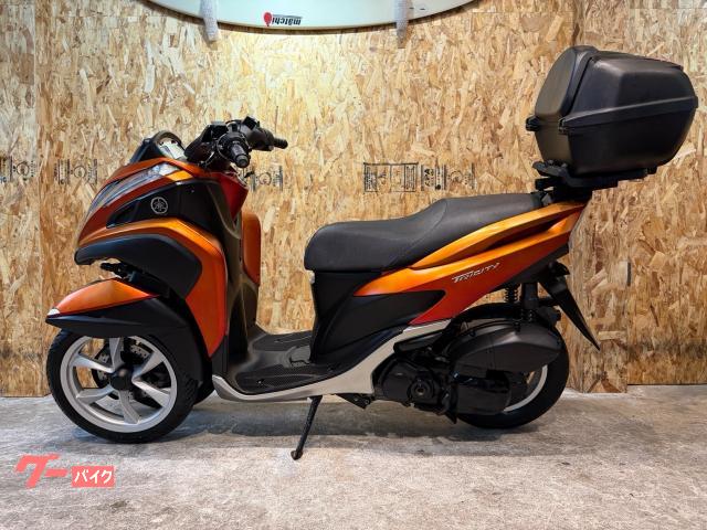 【普通免許仕様もOK】トリシティ125 SE82J 走行2.1万km台 YSS製リアサス グリップヒーター★TRIX★ 普通免許仕様もOK】トリシティ125 SE82J 走行2.1万km台 YSS製リアサス