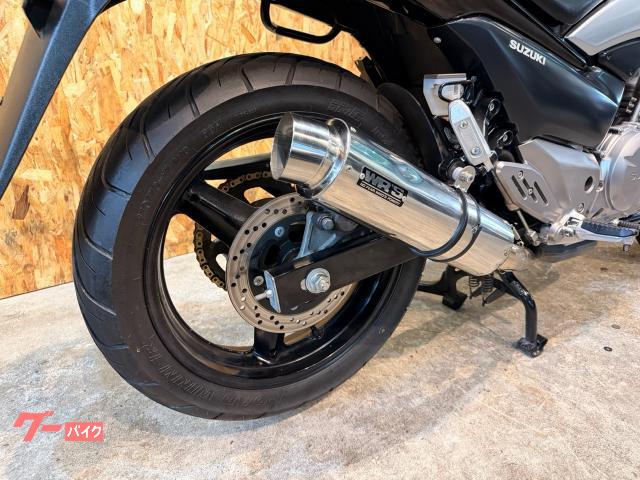 スズキ GSR250 WR'Sマフラー ETC付き リアキャリア 軽二輪
