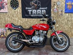 スズキ　ＧＳＸ４００Ｆ　ショート管　アップハンドル　フェンダー　フェンレス　オールペン　タックロール