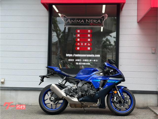 ＹＺＦ−Ｒ１　令和６年式　走行１７９８ｋｍ　青　ＥＴＣ車載器付　ＡＢＳ　ＦＩ　ＭＴ
