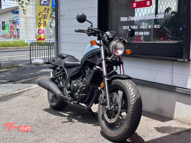 ホンダ レブル250 MC49 グレー 扱いやすい250クルーザー 街