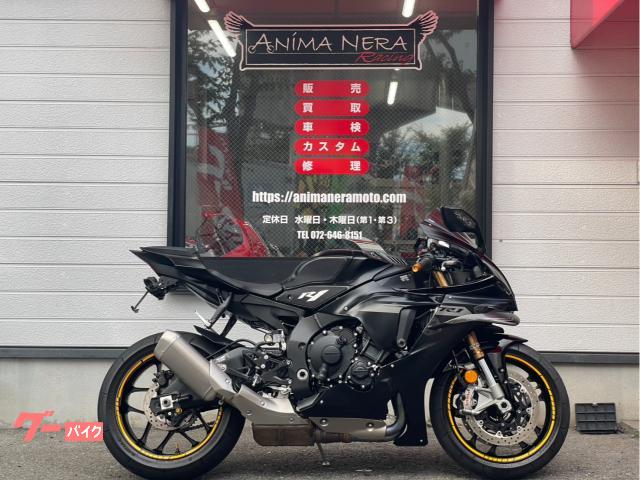 ＹＺＦ−Ｒ１　２０２５年モデル　マットブラック　プーチ製スクリーン　プーチ製バーエンド　ベビーフェイス製スライダー　ＥＴＣ装備済み