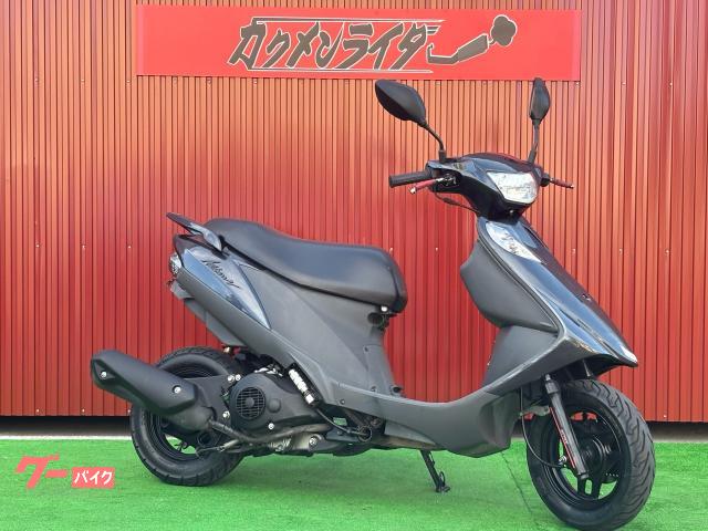 アドレスＶ１２５　４スト／ＦＩ車／ブラック