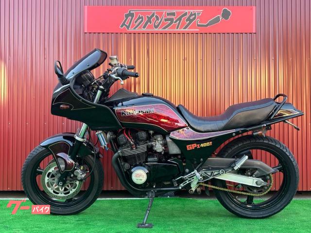 ゆ*う様 KER KERマフラー ブラック gpz400f取り外し カワサキ GPZ400F カスタムカラー／KERKERマフラー／KR