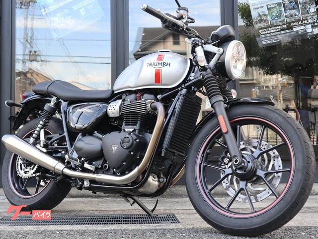 ｔｒｉｕｍｐｈ ストリートツイン ヒートグリップヘルメットホルダー付き ｔｒｉｕｍｐｈ 京都 新車 中古バイクなら グーバイク