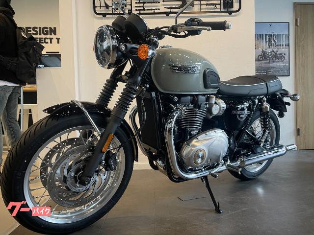 TRIUMPH ボンネビルT120 ストーングレイ MY2026 新車