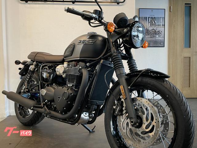 ボンネビルＴ１２０ＢＬＡＣＫ　マットシルバーアイス／マットサファイアブラック　ＭＹ２０２６　新車