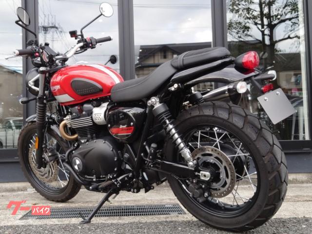 トライアンフストリートスクランブラー純正オプションハイマウントフロントフェンダー アクセサリー | For the Ride