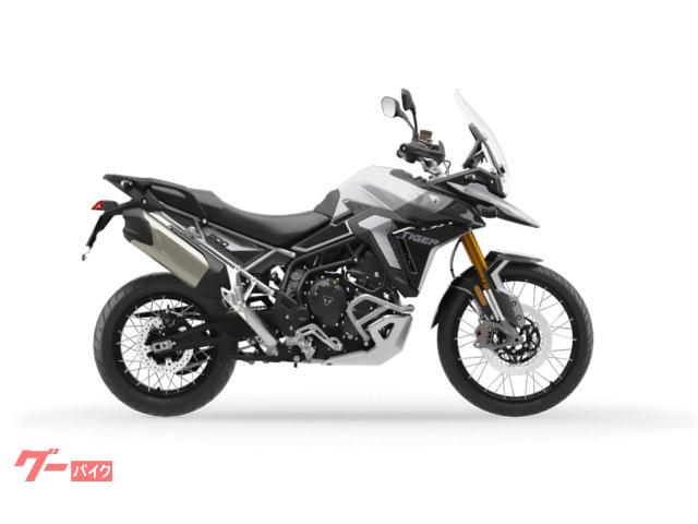 タイガー９００ラリー　ＰＲＯ　スノードニアホワイト／グラファイト　新車