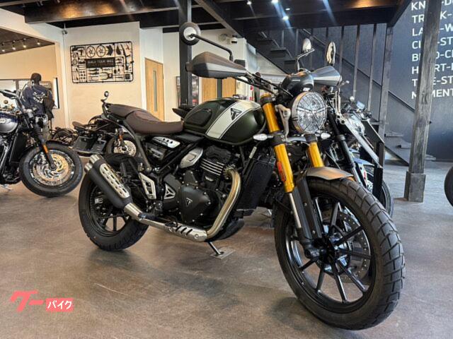 スクランブラー４００Ｘ　マットカーキグリーン／フュージョンホワイト　正規ディーラー中古車