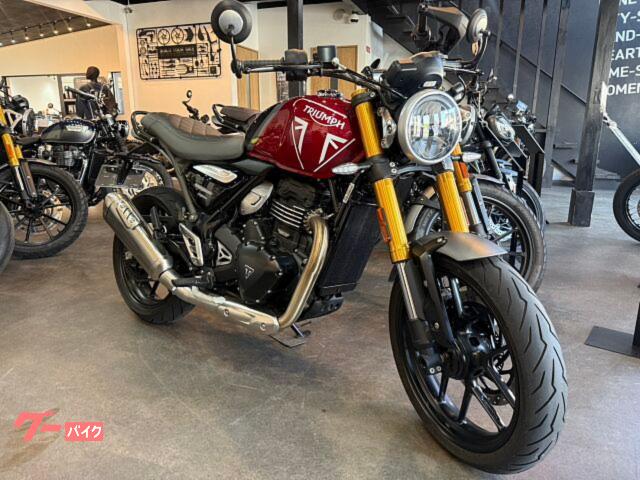 スピード４００　カーニバルレッド／ストームグレイ　正規ディーラー中古車