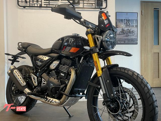 スクランブラー４００ＸＣ　ストーングレイ　新車