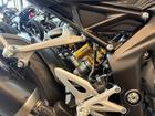 スピードトリプル1200RX 限定車 オーリンズ電子制御サスペンション ステアリングダンパー アクラポビッチマフラー