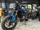 トライデント660 コバルトブルー／サファイアブラック 登録済み未使用車