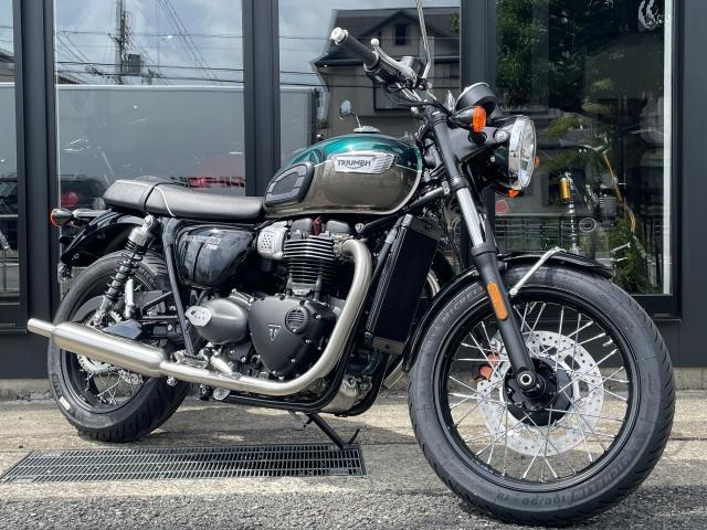 ＴＲＩＵＭＰＨ ボンネビルＴ１００ コンペティショングリーン／アイアンストーン 新車｜ＴＲＩＵＭＰＨ 京都｜新車・中古バイクなら【グーバイク】