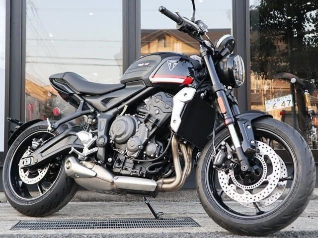 トライデント660 サファイアブラック 登録済み未走行車