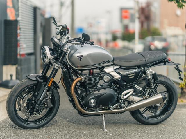 スピードツイン1200 新型モデル アルミニウムシルバー 登録済み未走行車