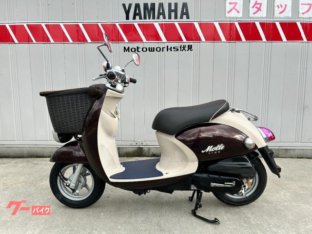 ヤマハ ビーノモルフェ メットイン フロントシャッター付前かご