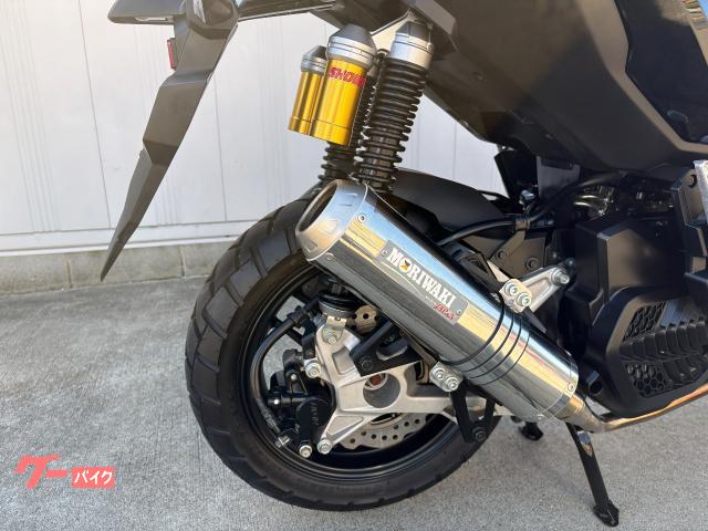 ホンダ ADV150 モリワキマフラー セキュリティー付