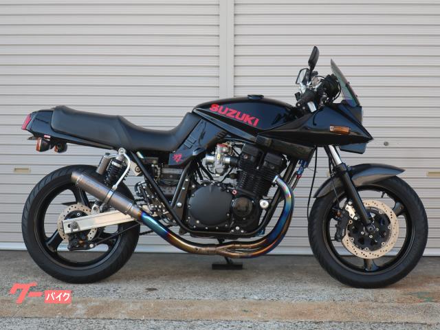ＧＳＸ１１００ＳＫＡＴＡＮＡ　チタンフルエキ黒赤カタナ