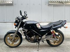 カワサキ　ＢＡＬＩＵＳ−II　ＬＥＤ・タンデムバー・ミラー・フロントディスクカスタム車