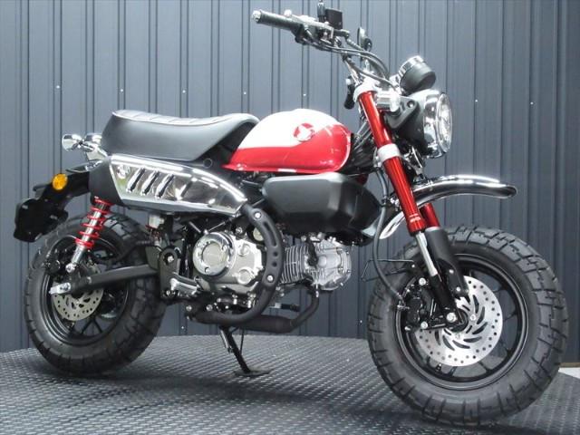 ホンダ モンキー１２５ インポート ２０２１年モデル レッドカラー ｏｎｅ ｍａｋｅ京都店 ｃｈｏｐｓパートナーショップ 新車 中古バイクなら グーバイク